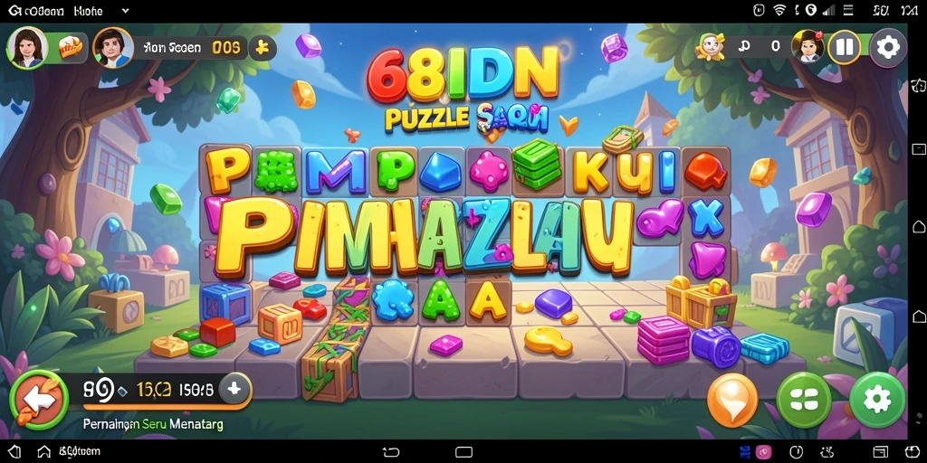 Screenshot gameplay 68IDN menampilkan tantangan puzzle yang menarik.