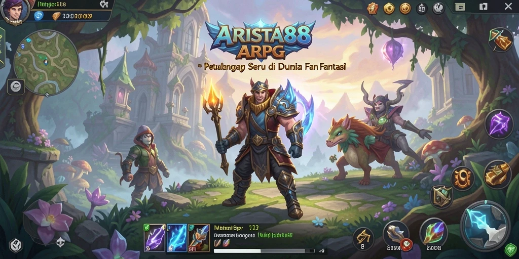 Gameplay menakjubkan ARISTA88 yang penuh aksi dan petualangan.
