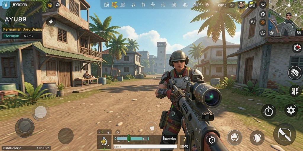 Tampilan gameplay AYU89 yang seru dan mendebarkan
