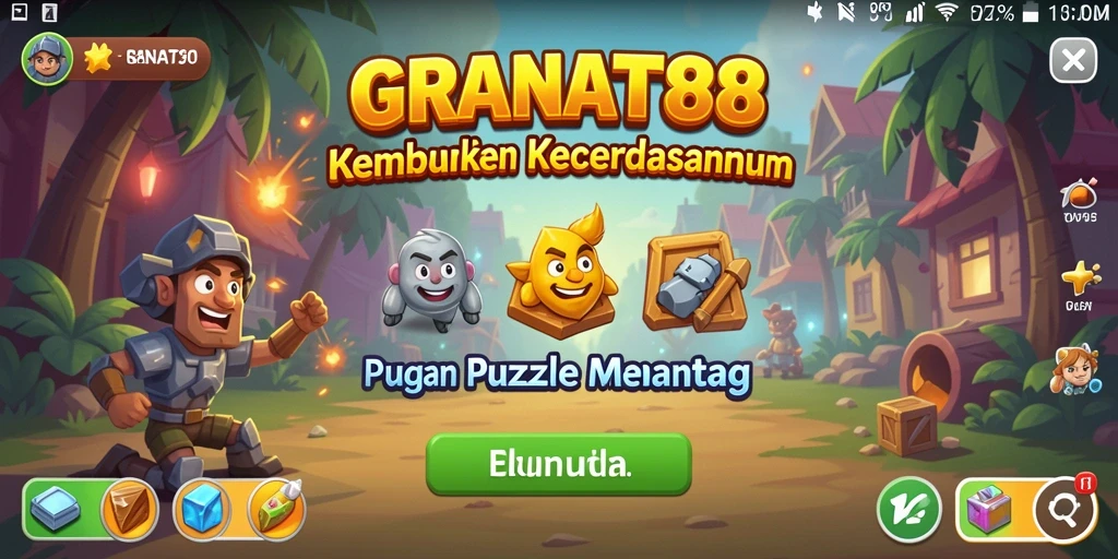 Tampilan gameplay <strong>GRANAT88</strong> yang menarik dan menantang.