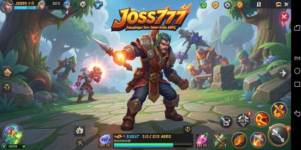 Pengalaman bertarung seru dalam dunia ARPG JOSS777.