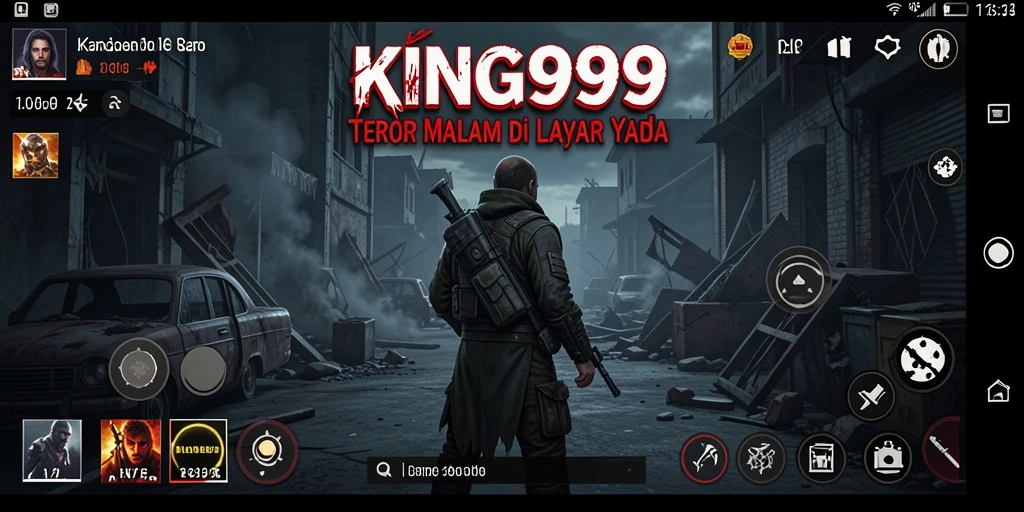 Gameplay menegangkan di KING999 yang penuh dengan horor.