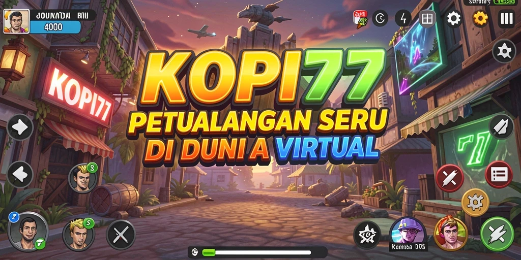 Tangkapan layar KOPI77 menunjukkan pemain menjelajahi hutan misterius.