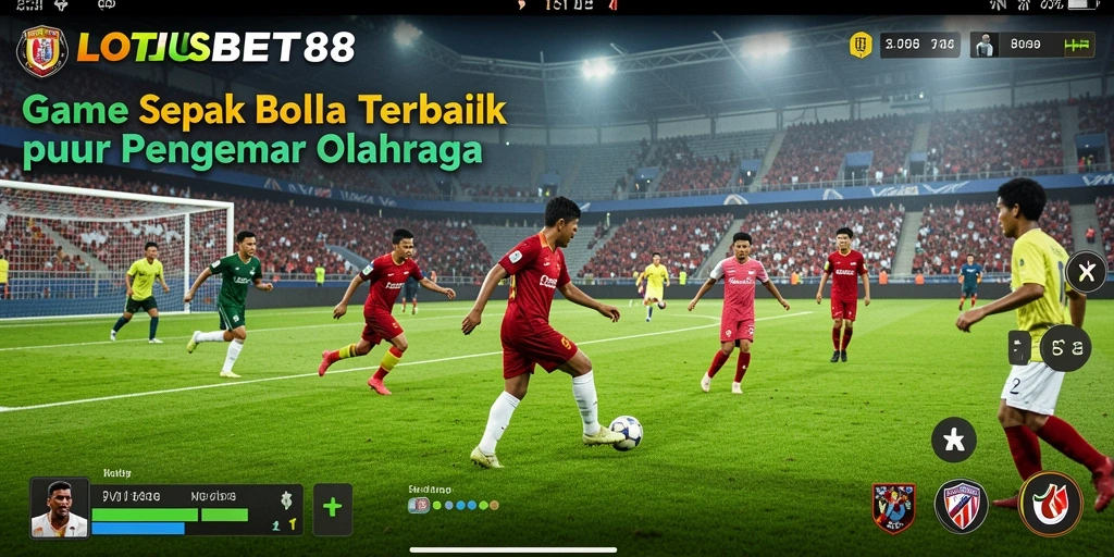 Tampilan gameplay mendebarkan dari LOTUSBET88 saat bertanding.