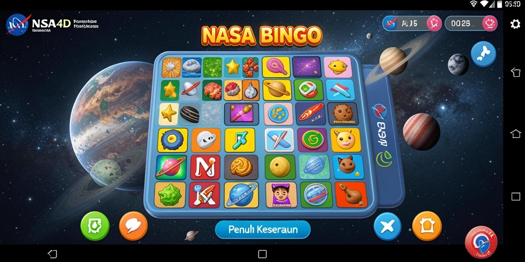 Screenshot gameplay Bingo yang menarik di NASA4D.