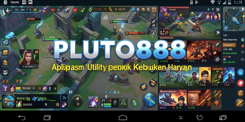 Tampilan antarmuka PLUTO88 yang intuitif dan fungsional.
