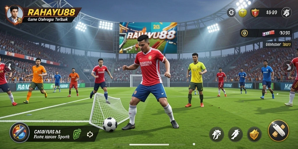 Tampilan gameplay menarik dalam aplikasi RAHAYU88 yang memukau.