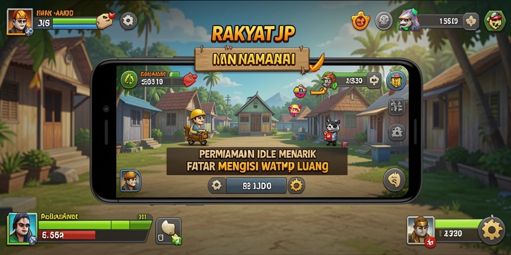Tampilan gameplay RAKYATJP yang menarik dan penuh strategi.