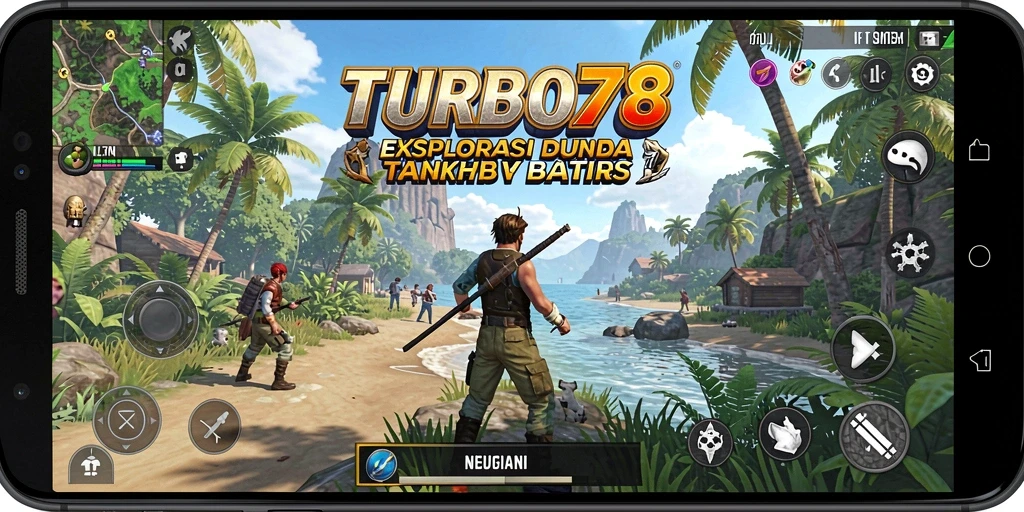 Tampilan gameplay menakjubkan di dunia terbuka TURBO78.