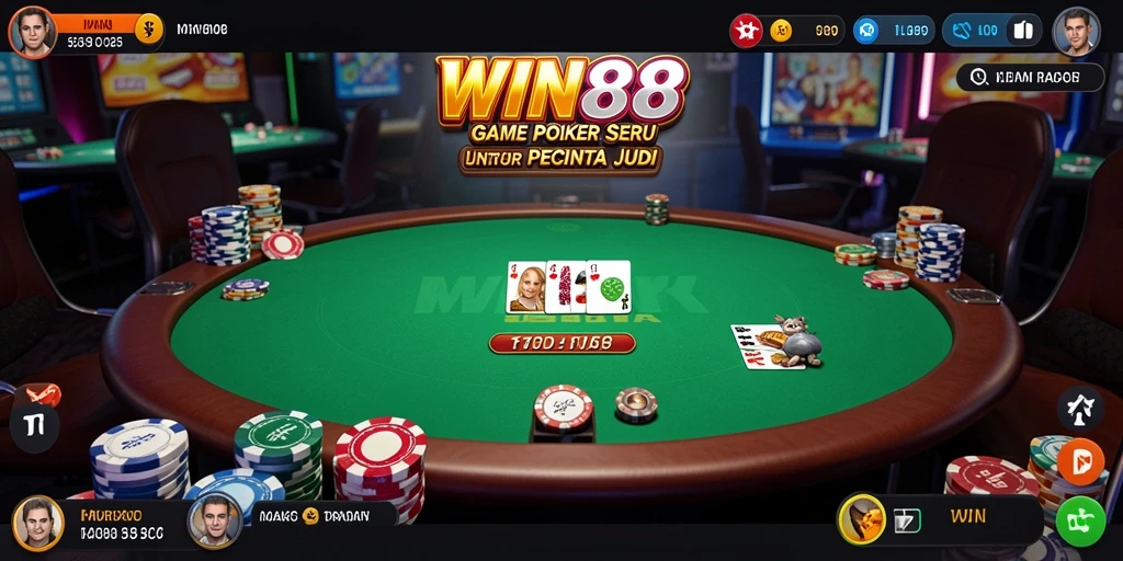 Gameplay seru dalam WIN88, tunjukkan keterampilan poker Anda.