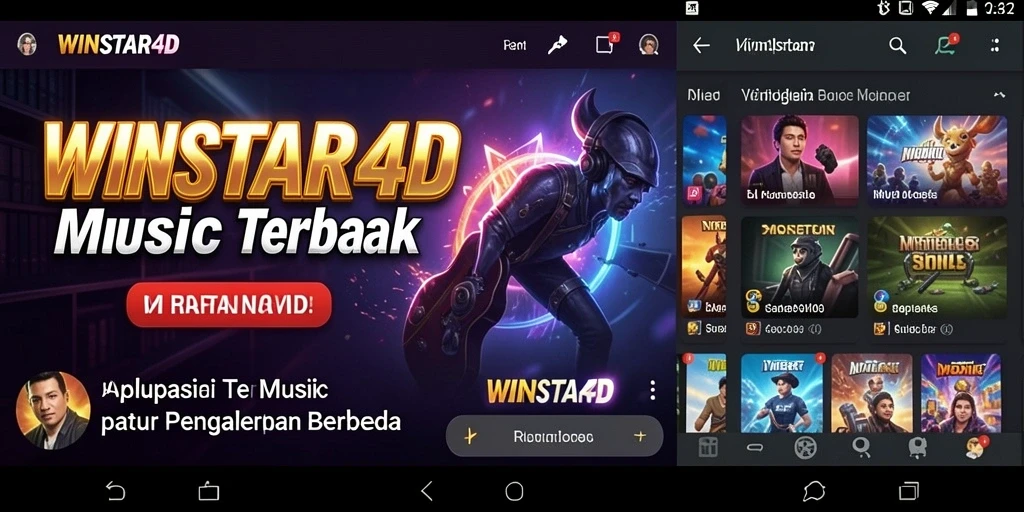 Tampilan gameplay WINSTAR4D yang seru dan interaktif.
